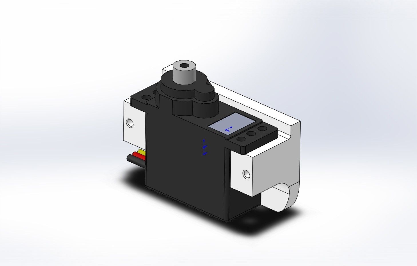 Descargar archivo STL Montaje del Servo HS65 • Diseño imprimible en 3D
